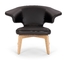 Beech Wood Frame Single Pu Leather Leisure Chair , Munich Chair With Backrest supplier