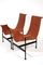 Mid Century Leather Sling Lounge Chair / Modern Contemporary Lounge Chair supplier